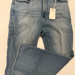 Good American Men's Light Blue Skinny Jeans